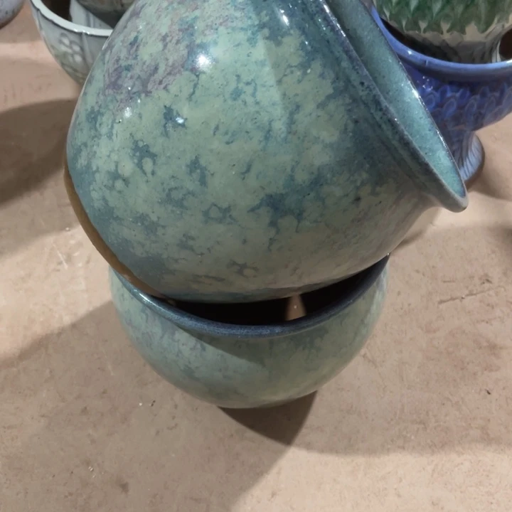 花盆紫砂口径20高度19两只正品