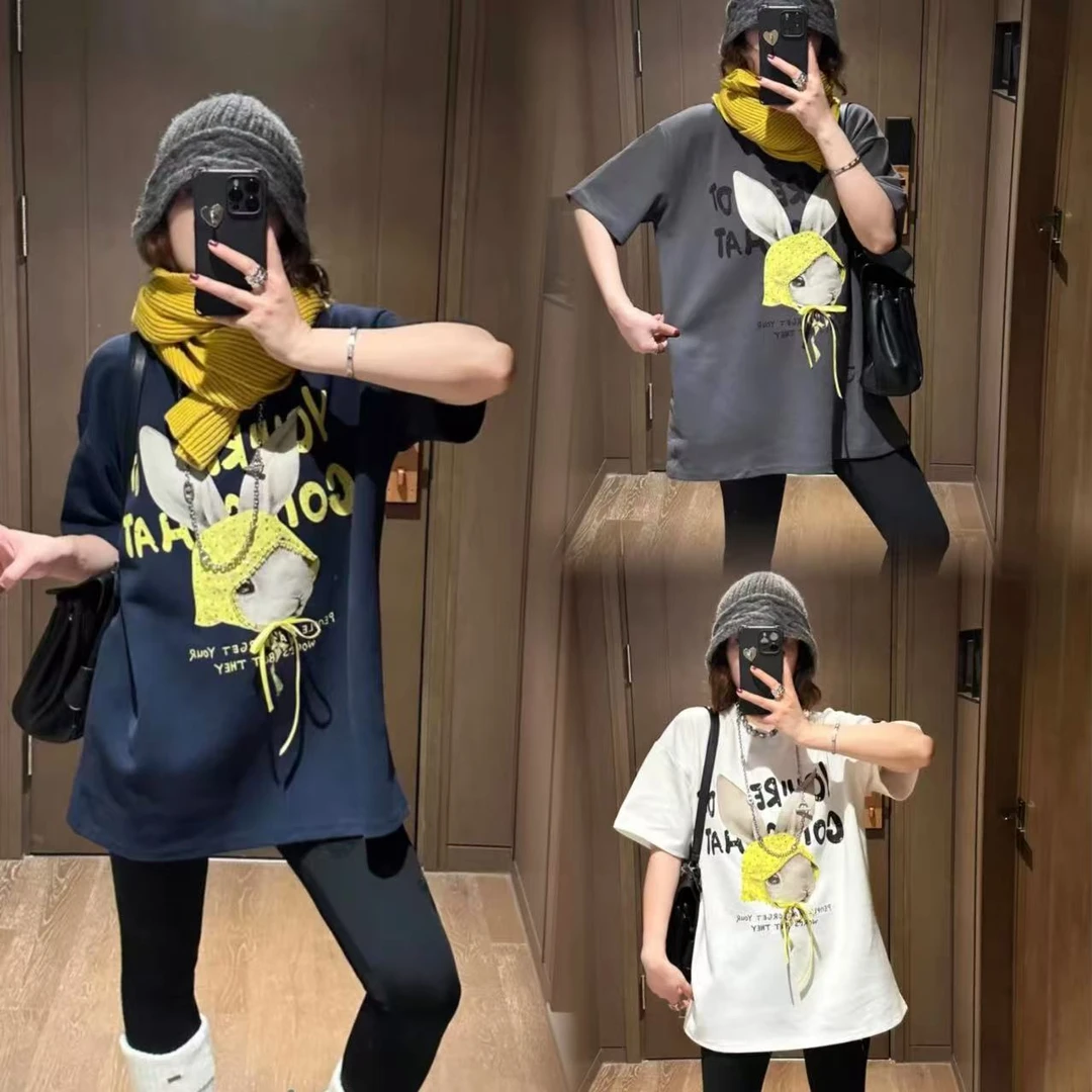 紫哥ZIGE小兔子短袖#2503