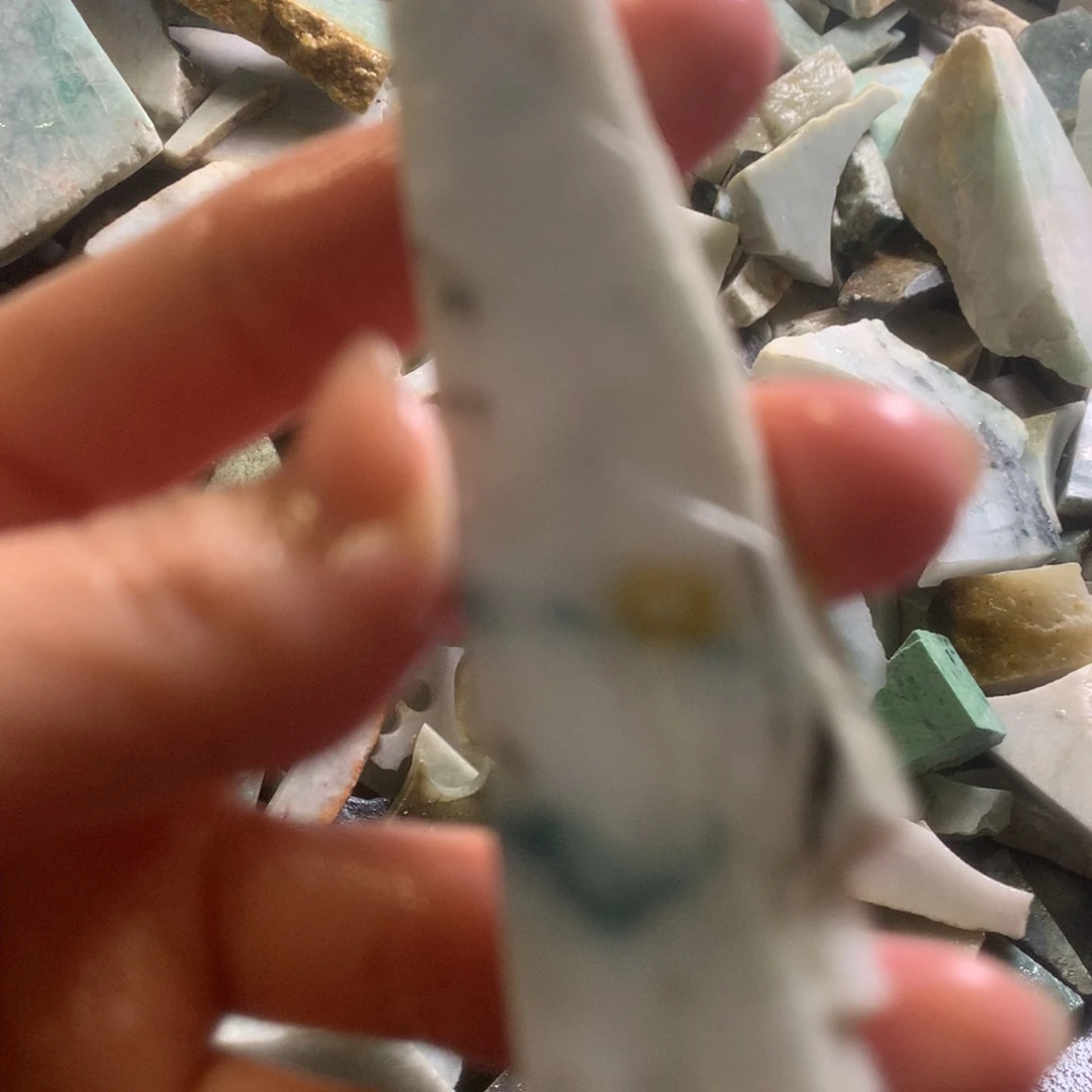 翡翠颈饰未镶嵌缅甸翡翠