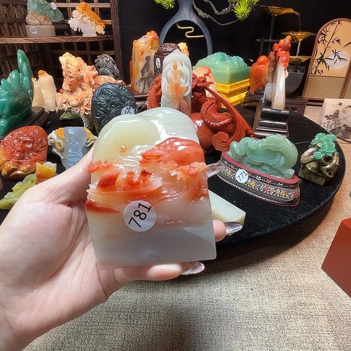 印石昌化石寿山石印章