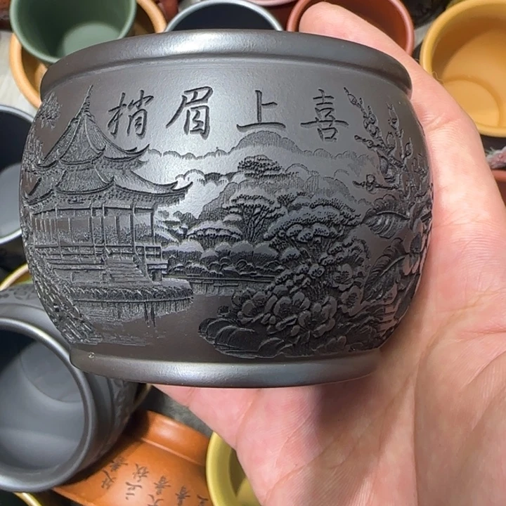 茶杯紫砂全手工制作工艺