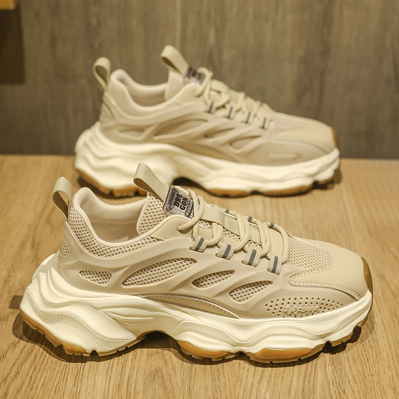 男鞋春季潮鞋港风ins网红超火老爹鞋青少年韩版潮流百搭运动板鞋