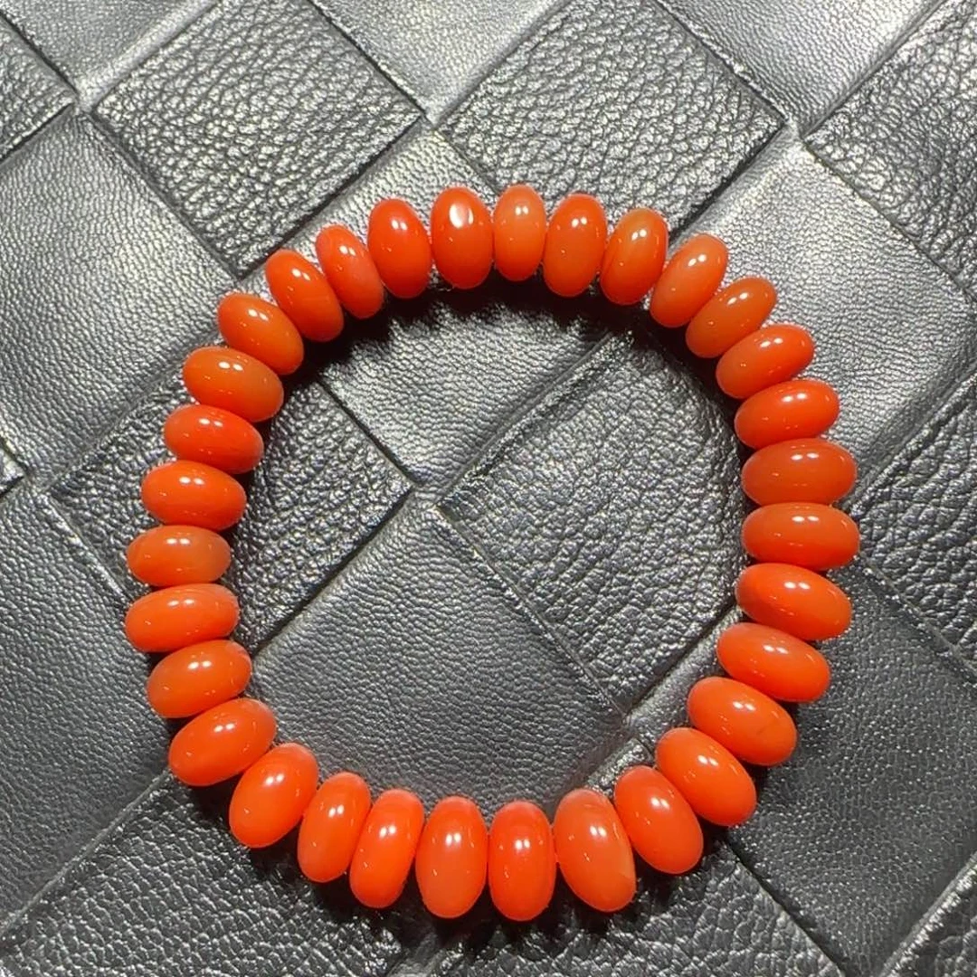 南红玛瑙未镶嵌手串10mm➕