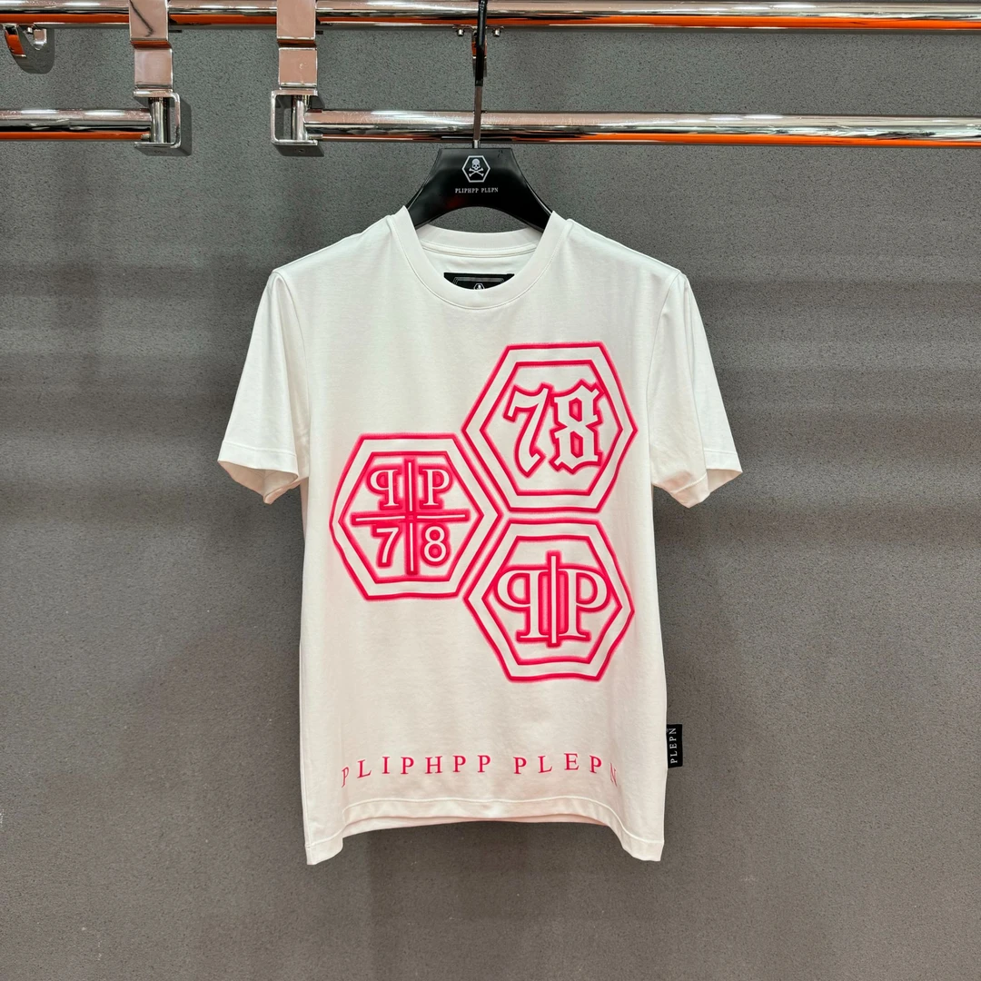 PLIPHPP PLEPN正品奢潮PP 夏季新款 男士短袖冰感液氨棉T恤衫1710