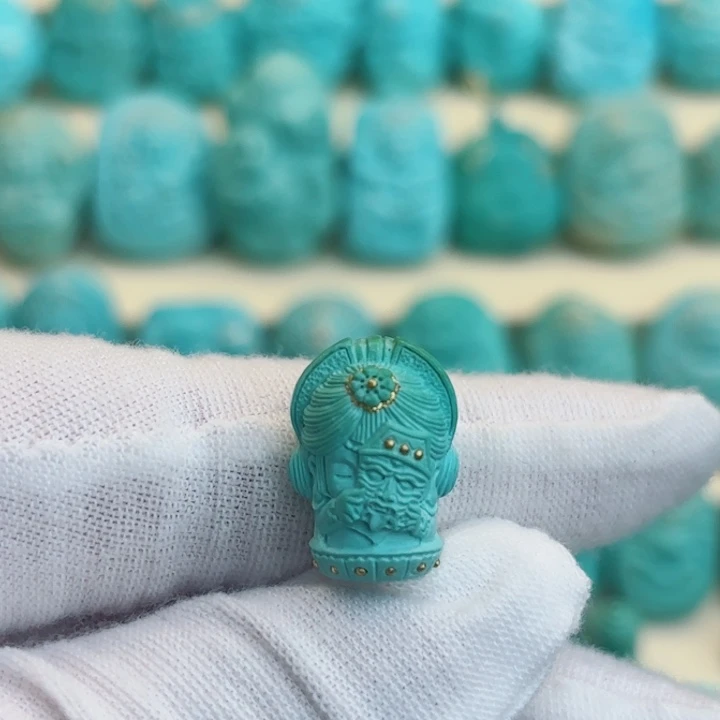 未镶嵌绿松石珠宝奇石