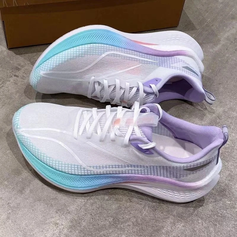 李宁联名未笑断码赤兔7pro碳板跑步透气网面竞速跑鞋软底学生运动