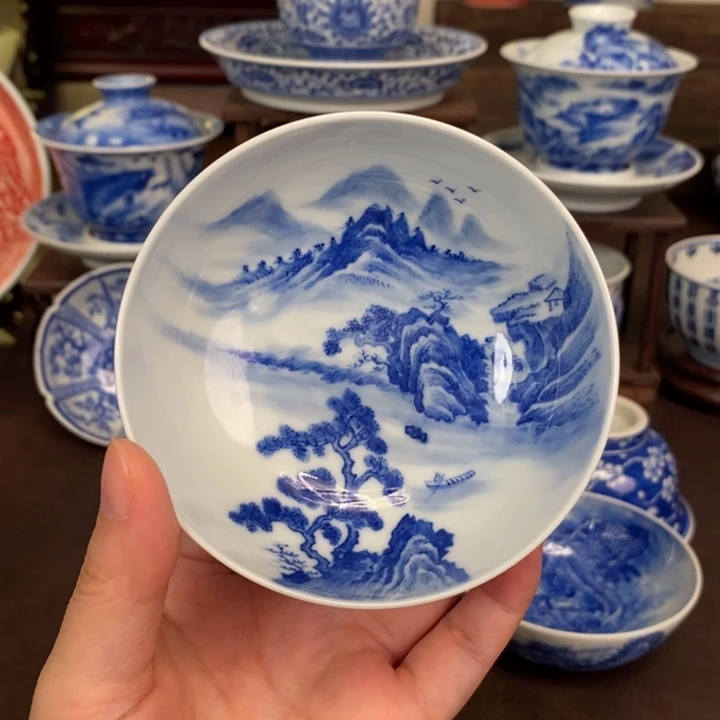 景德镇陶瓷手工手绘