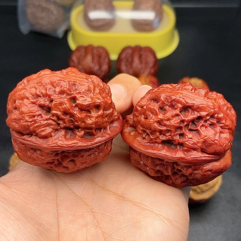 【闪购商品】把件文玩核桃44尺金蟾王58.4克