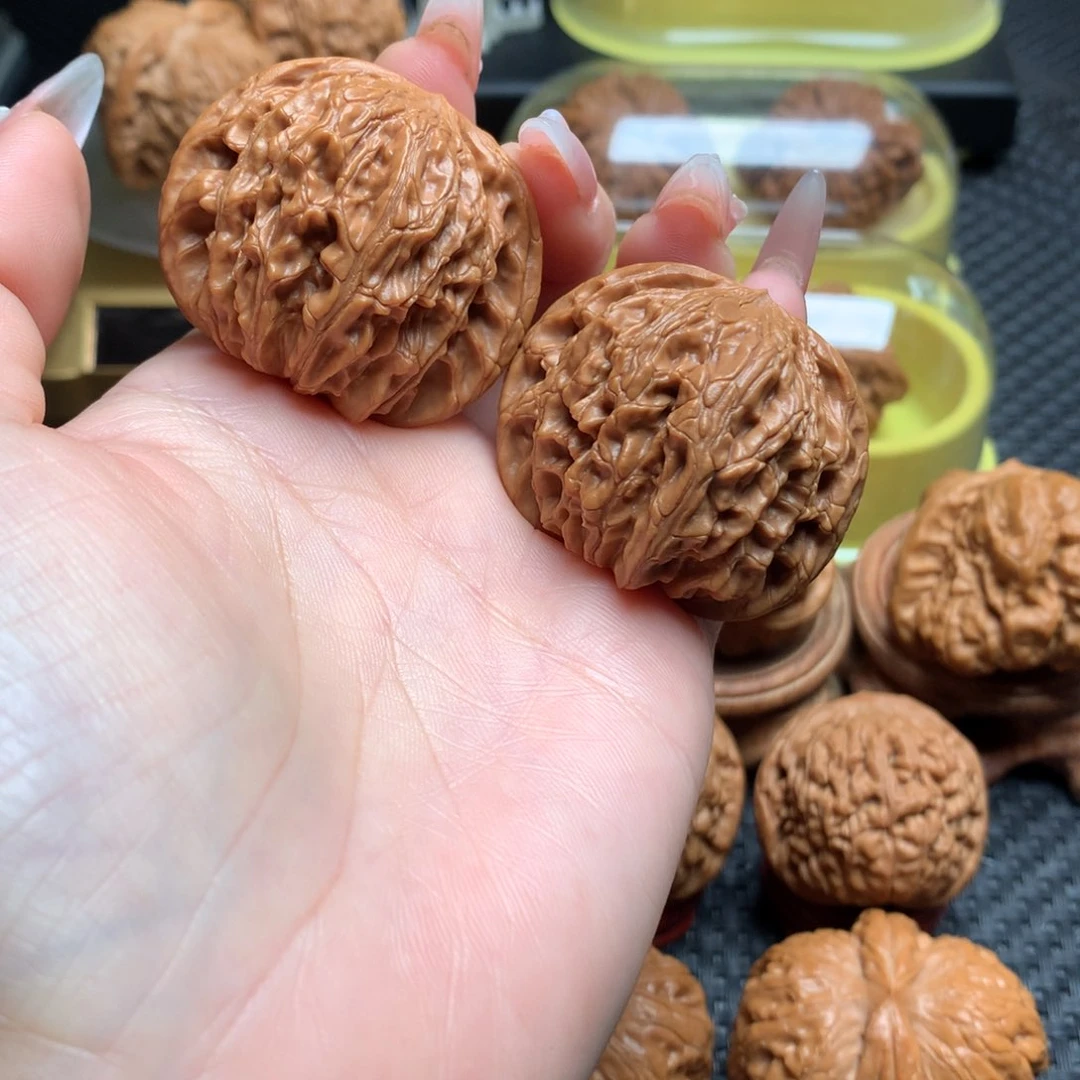 文玩核桃把件41正磨