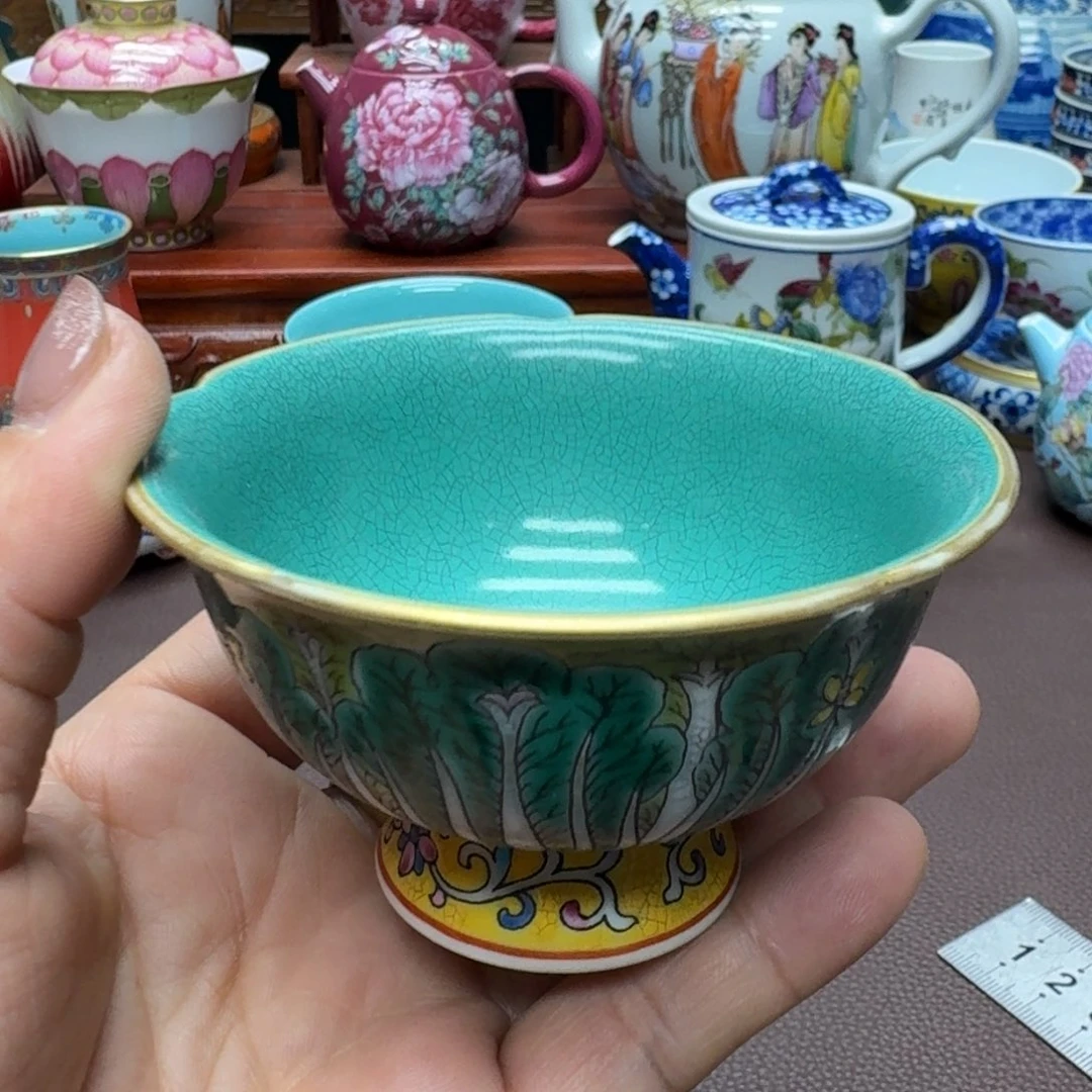 瓷片景德镇仿古手工制作精品展示