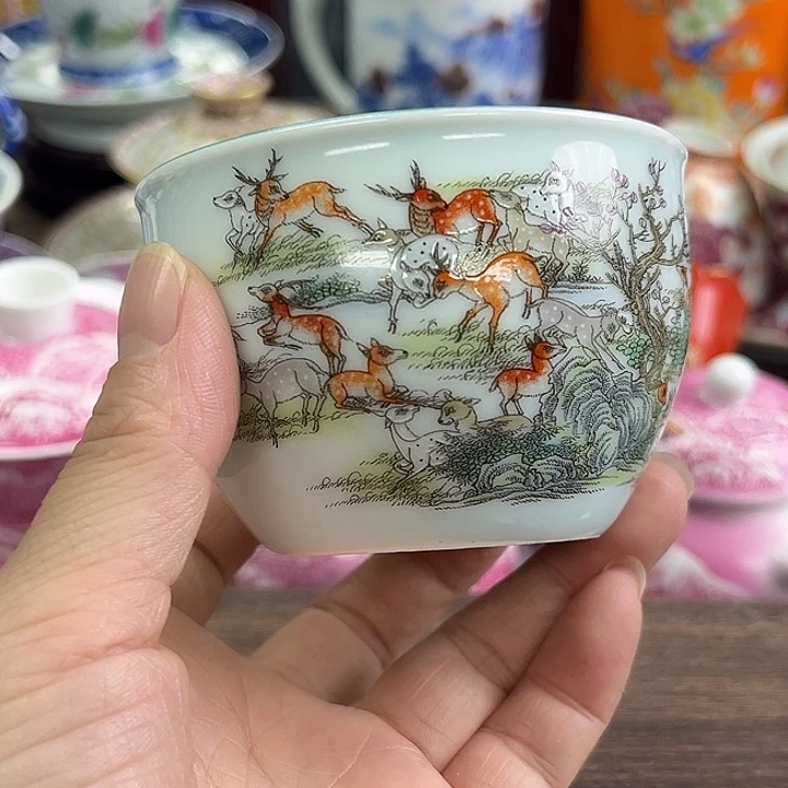 摆件景德镇陶瓷老厂瓷20