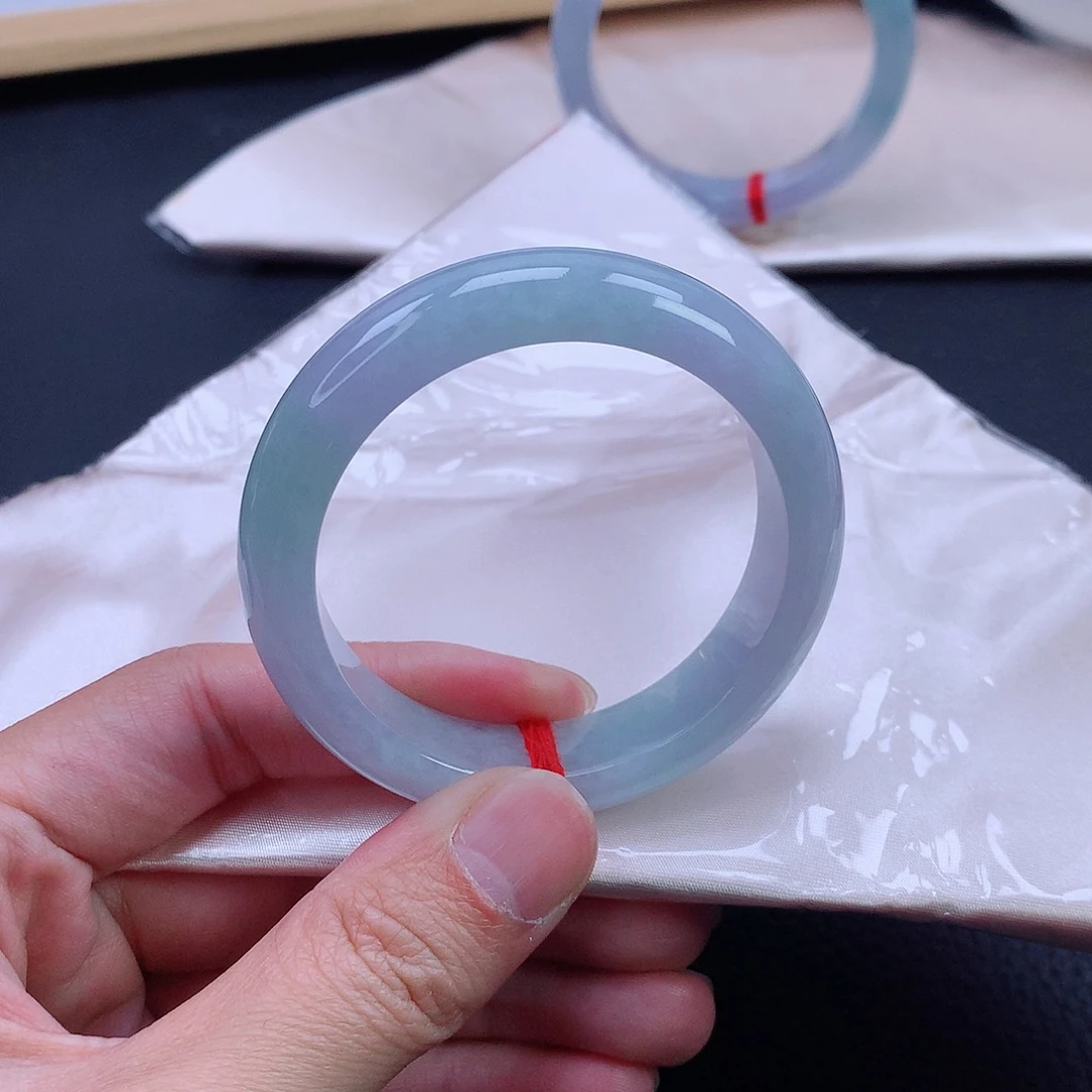 翡翠未镶嵌手镯手镯51.4