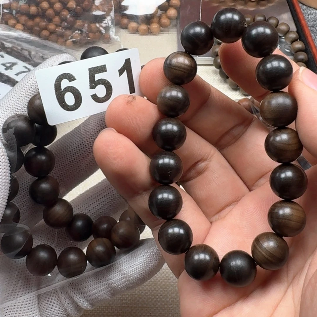 檀香木手串/手链阴沉老山沉水1.2