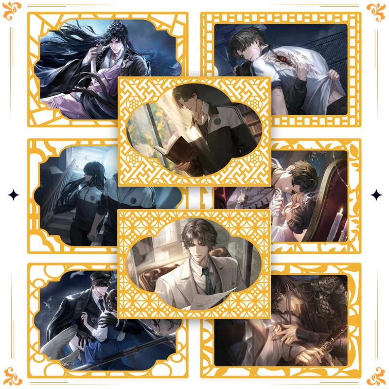 【金属卡】世界之外3寸金属卡镂空设计同人二创周边盲盒代拆一手停