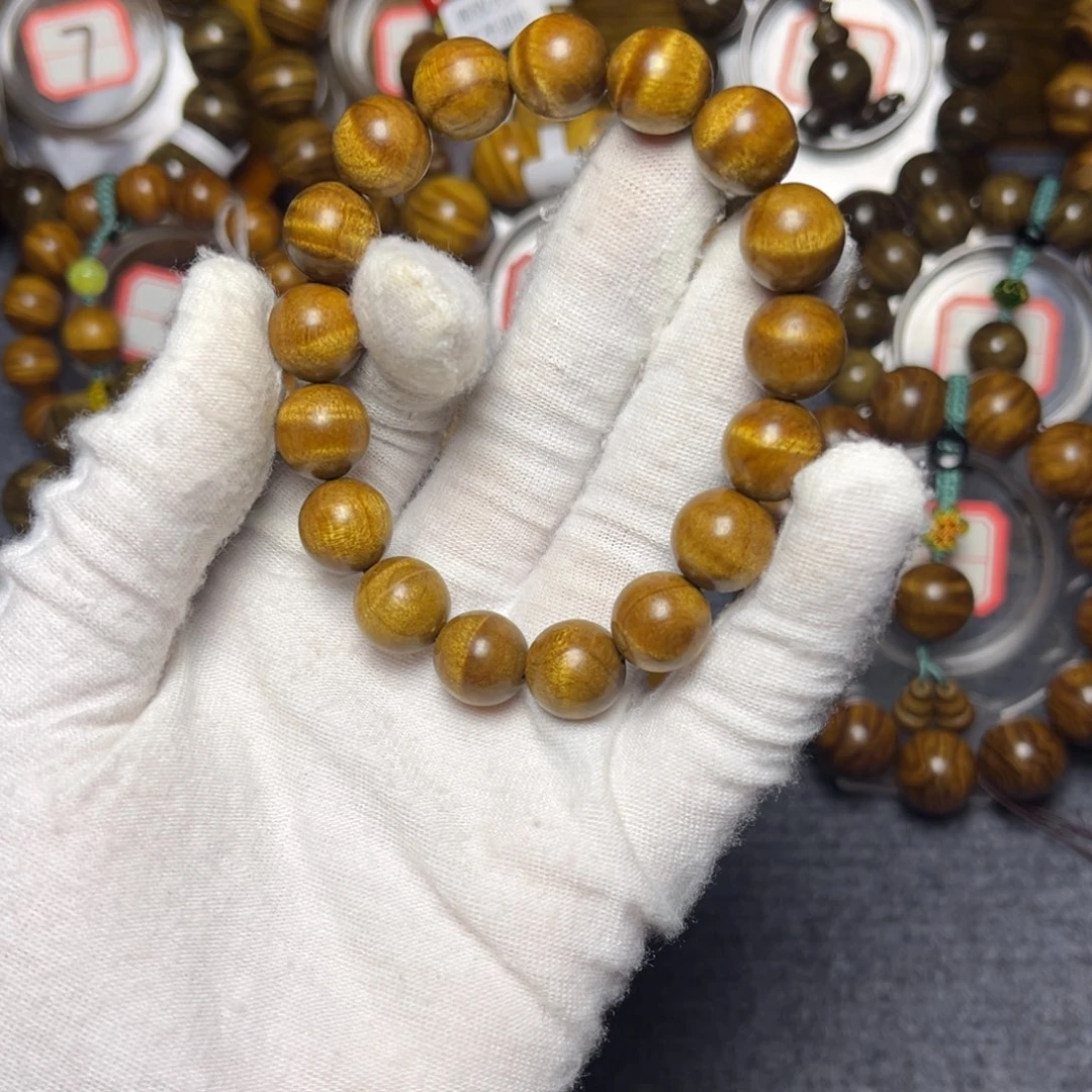 楠木（金丝楠）手串/手链枯木1.2水波68