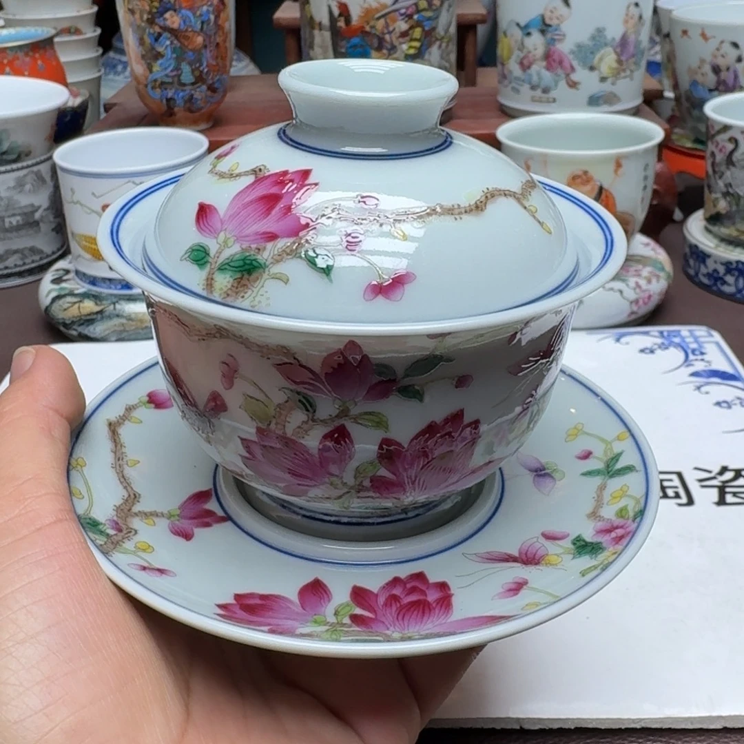 景德镇手工手绘展示