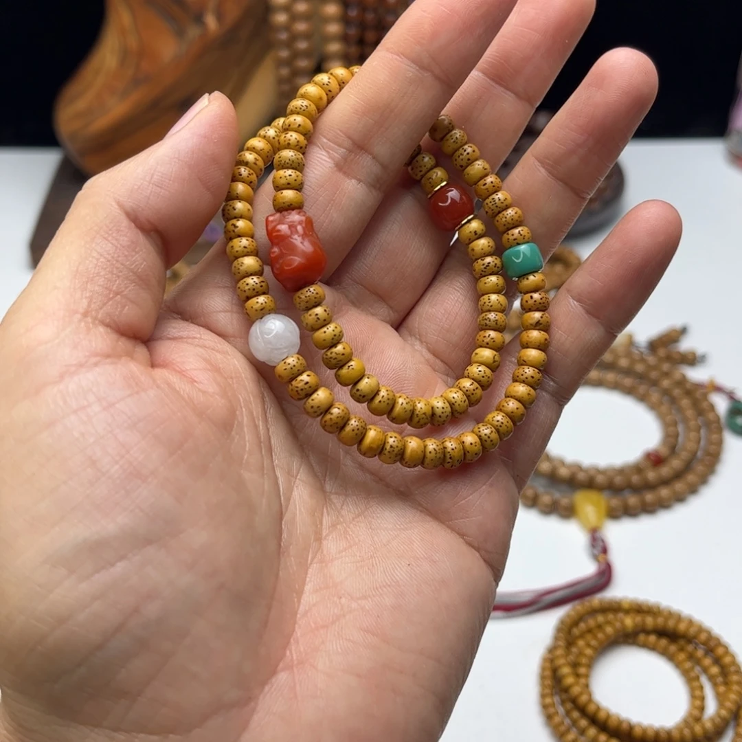 靚***姐星月菩提吊坠菩提