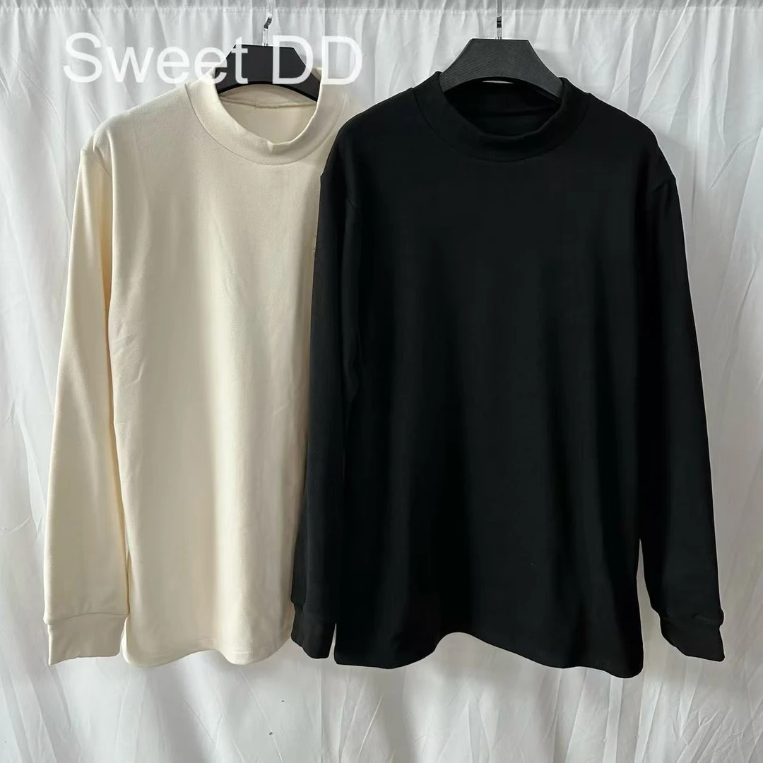 Sweet DD双色男士半高领加绒打底卫衣/X