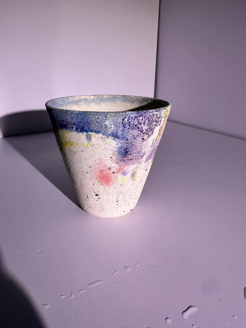 直播间景德镇白砂泥流沙盆一物一拍