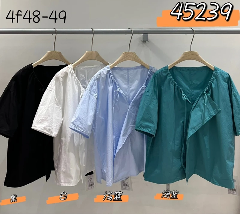 叨叨推荐款 We#45239#短袖衬衫  FL