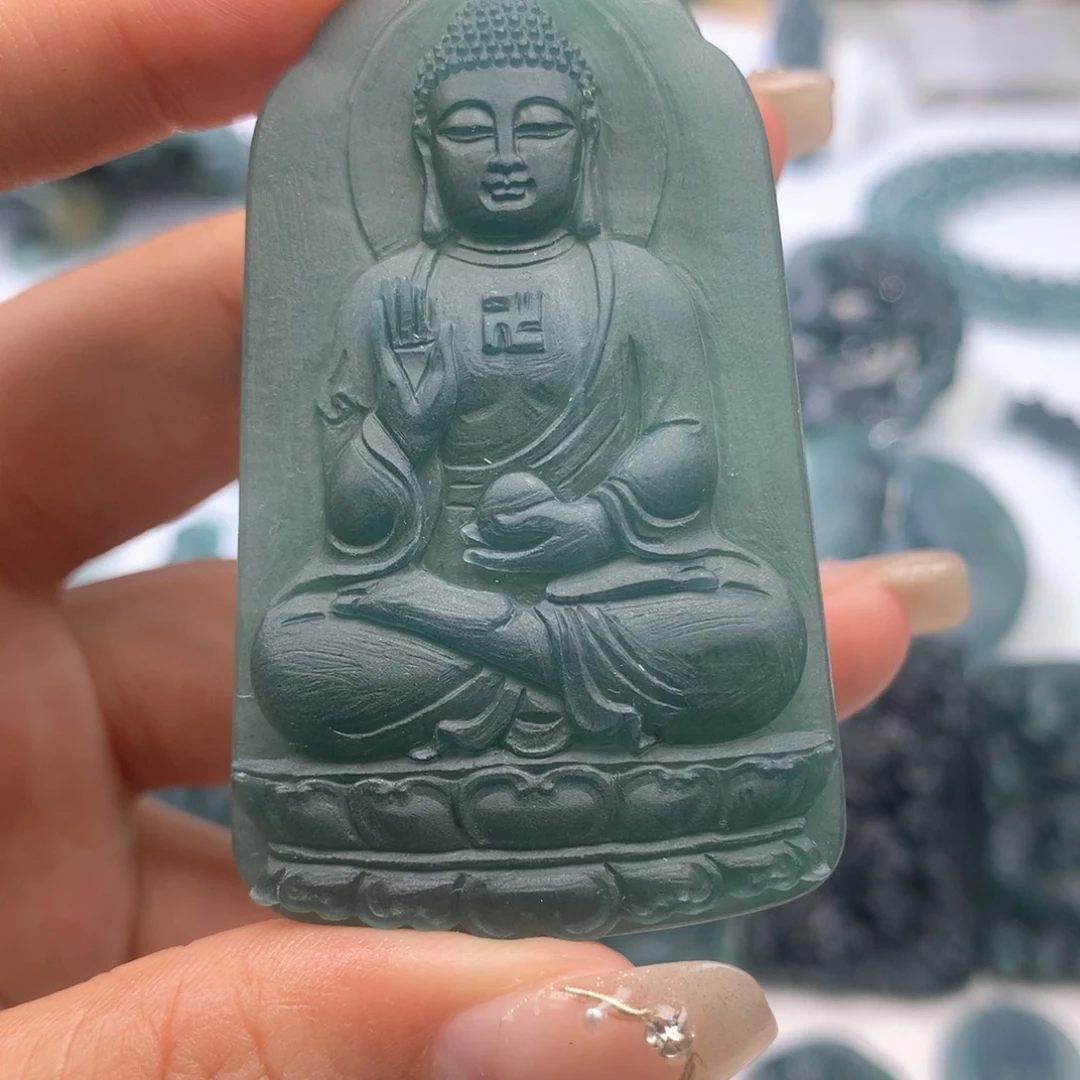 定制翡翠未镶嵌毛货不退不换
