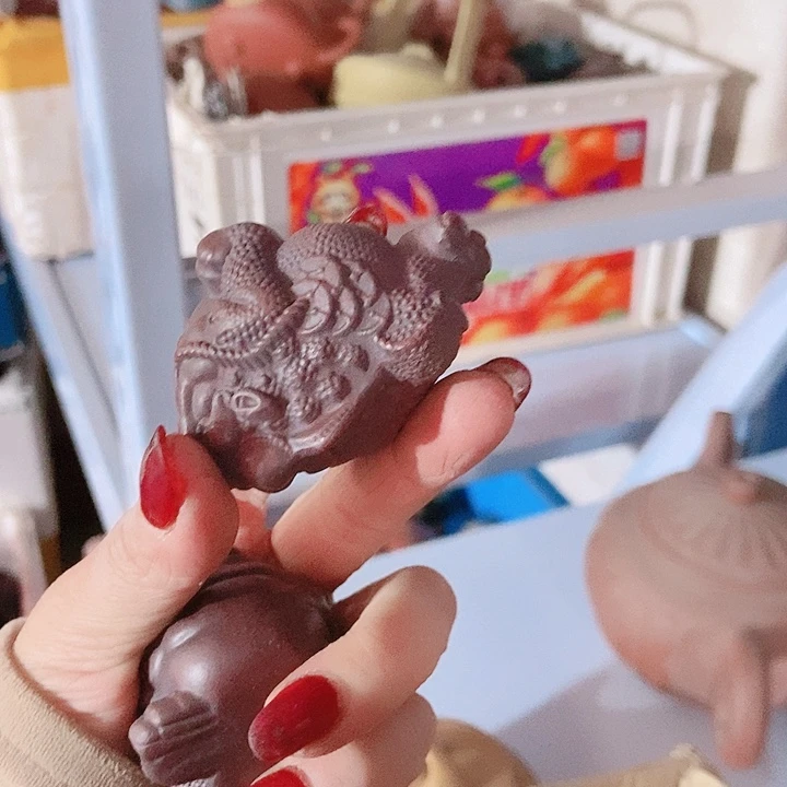 紫砂茶杯宜兴紫砂全手工制作