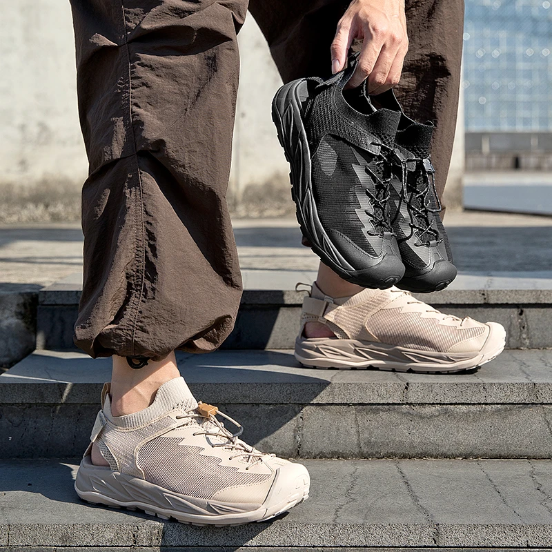 夏款凉鞋休闲徒步透气防滑登山鞋男款轻便溯溪鞋