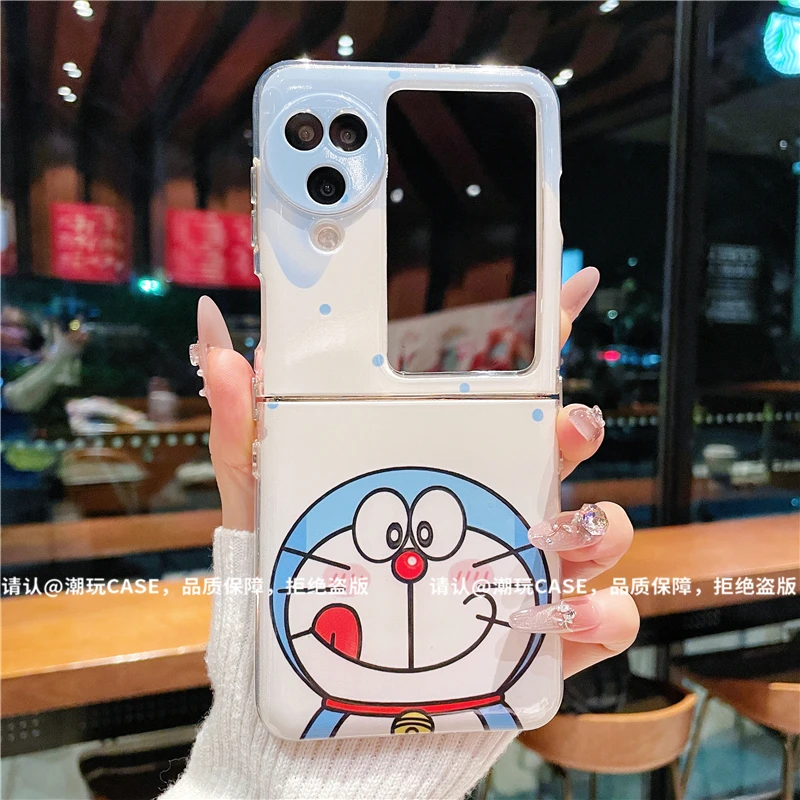 （OPPOfindN3flip系列）透明折叠壳适用OPPOfindN3flip手机壳防摔潮