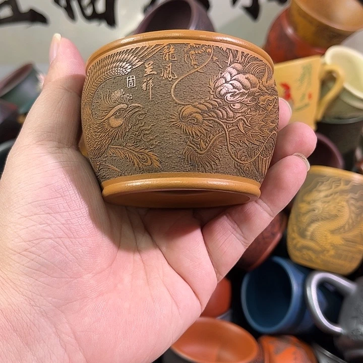 茶杯紫砂全手工紫砂主人被