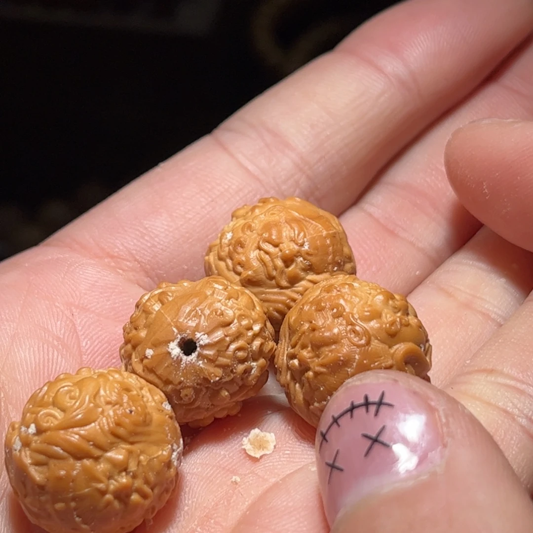 吊坠猴头核桃财宝天王全品无瑕无药