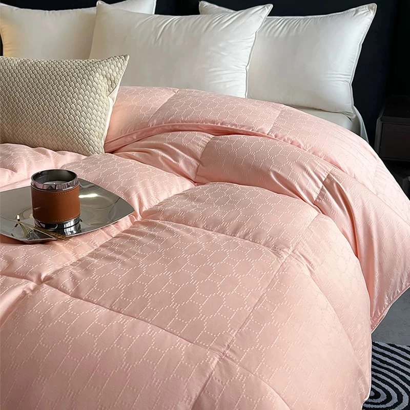 新国标90鸭绒明佳羽绒工厂店夏季羽绒被90绒现充羽绒被特价福利