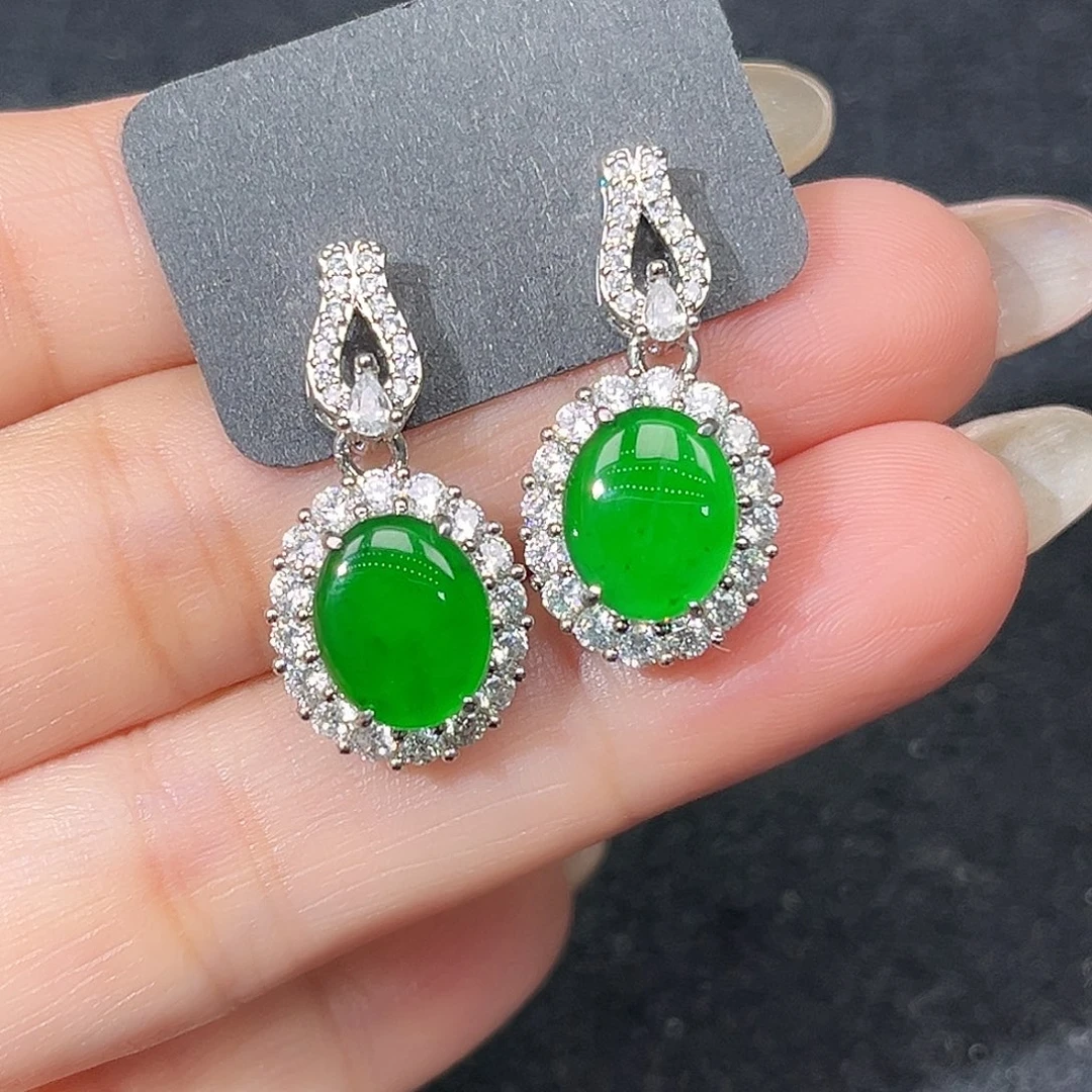 翡翠未镶嵌颈饰耳饰