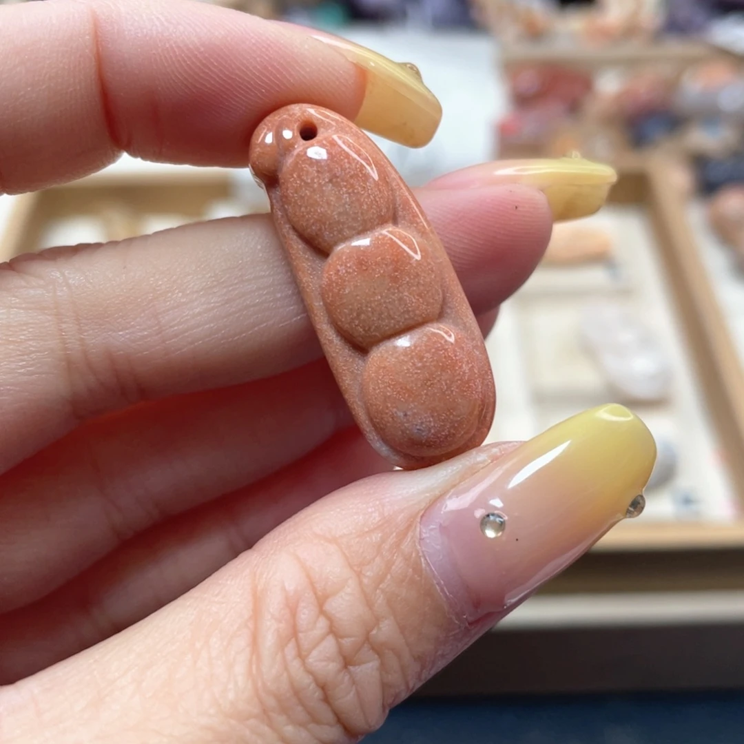 未镶嵌手链硅化珊瑚（珊瑚玉）是***呀035