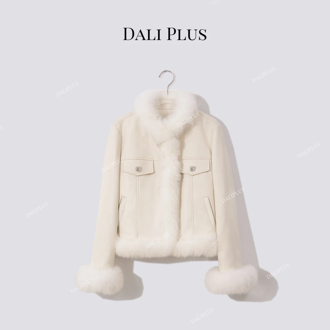 DALI PLUS“小白狐三星安心95白鹅绒服”羽绒服轻装滑-D5SZ8227