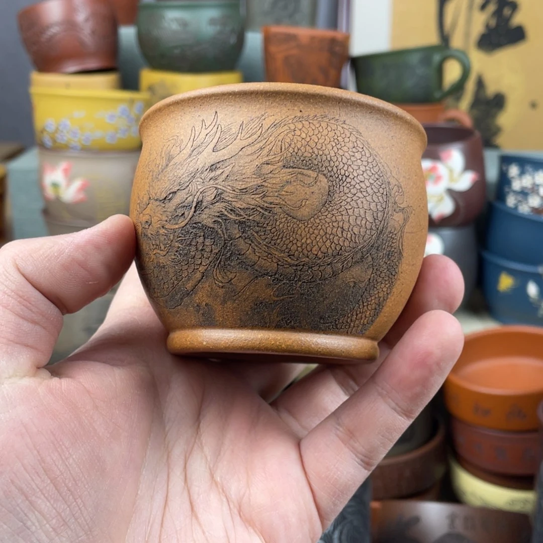 紫砂茶杯紫砂茶杯