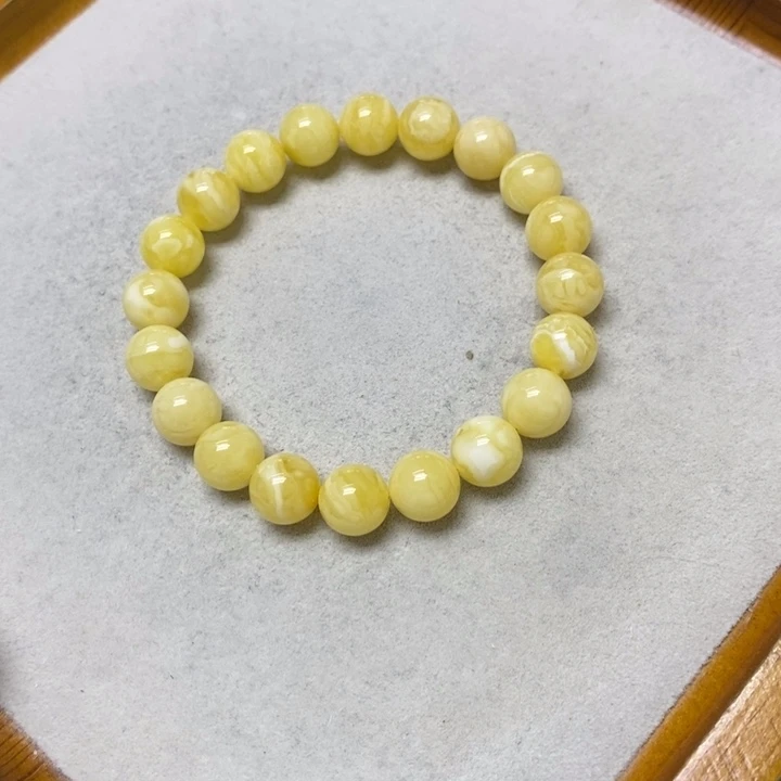 裸石蜜蜡未镶嵌串