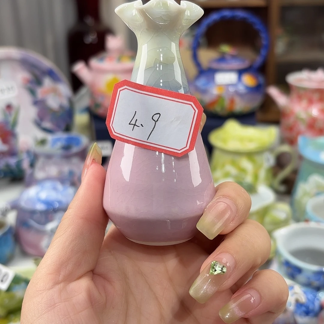 景德镇手绘高温釉下彩陶瓷茶具