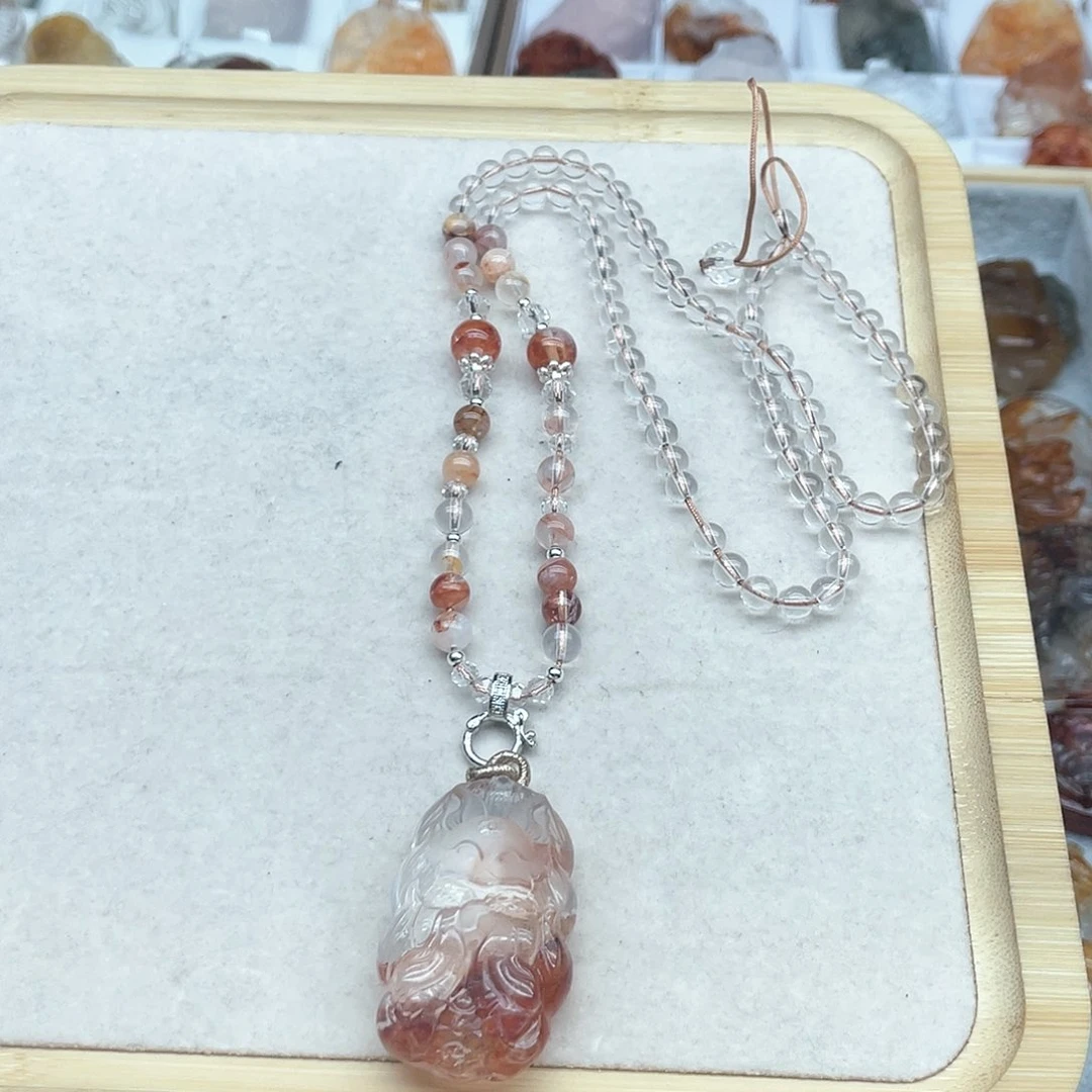 水晶吊坠(不含链)未镶嵌宝*?