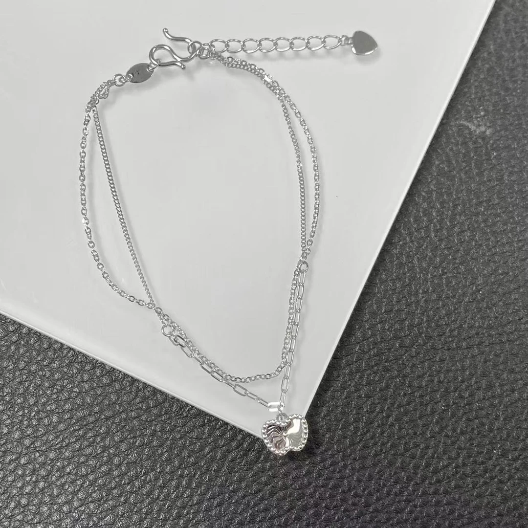 「戴琴珠宝」YZ4757-铂金PT950双层手链-DY(多样性发其一)