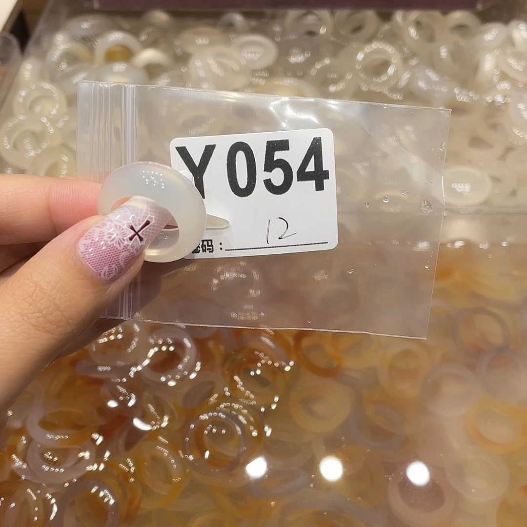玛瑙/玉髓未镶嵌戒指054