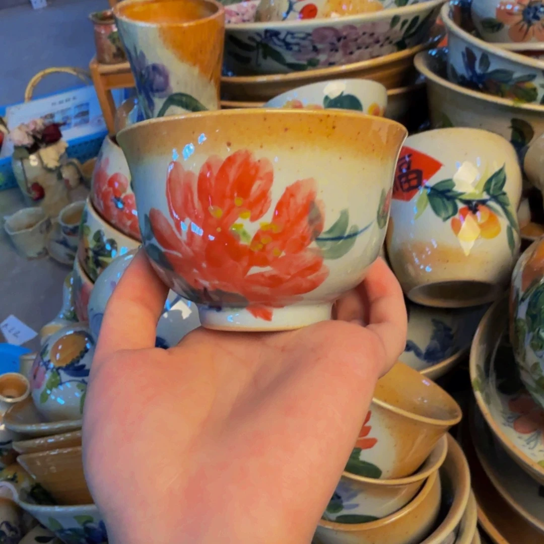 瓷片景德镇陶瓷手工手绘