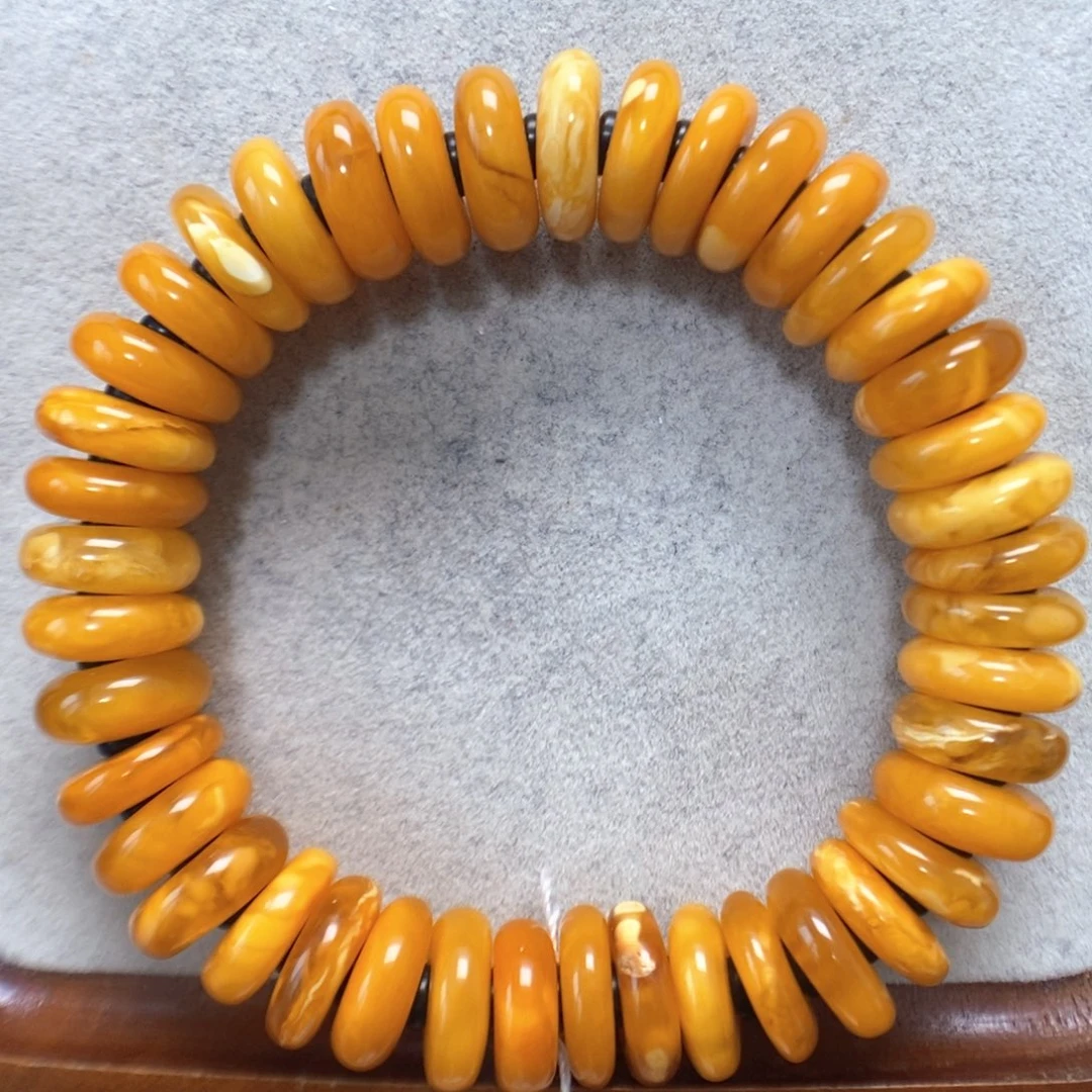 蜜蜡未镶嵌手串蜜蜡