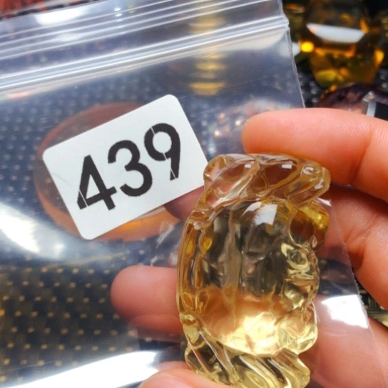 未镶嵌颈饰水晶峰***9吊坠