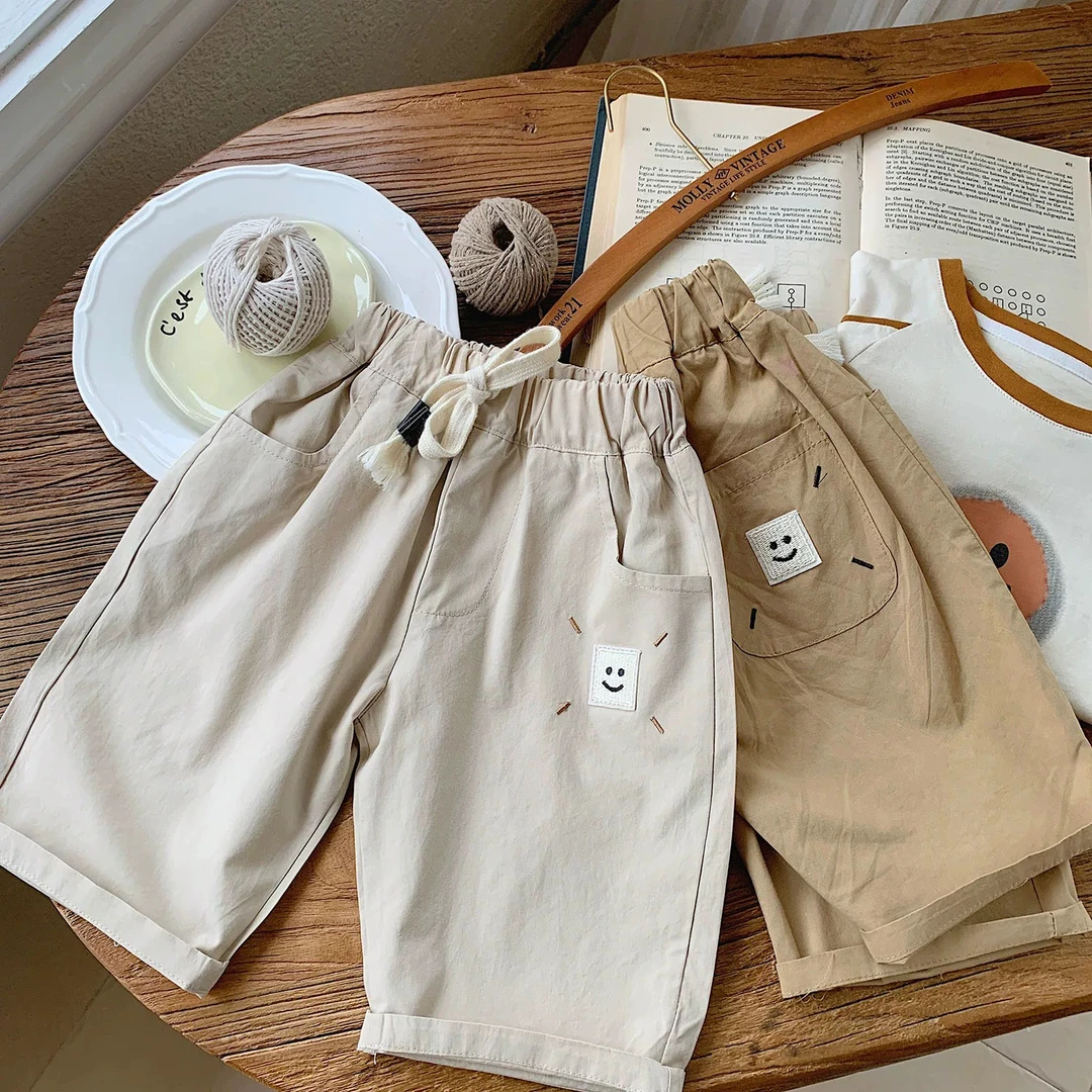 福利！拉萨发货 夏季薄款男童七分休闲运动百搭短裤宝宝夏装裤子潮