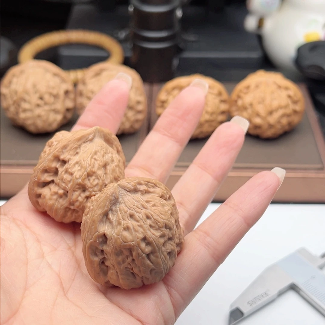 文玩核桃把件平底锅39