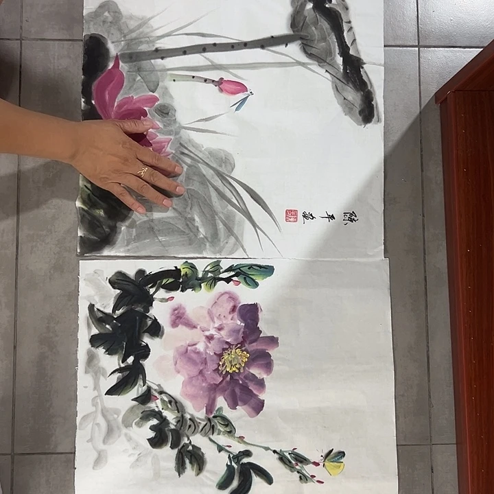 国画精品国画手绘作品