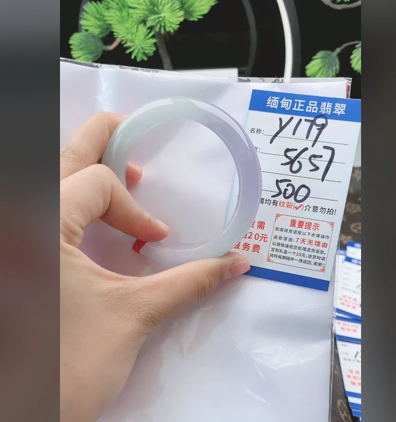 Y179【正品 缅甸翡翠】实物以直播间为准微色差