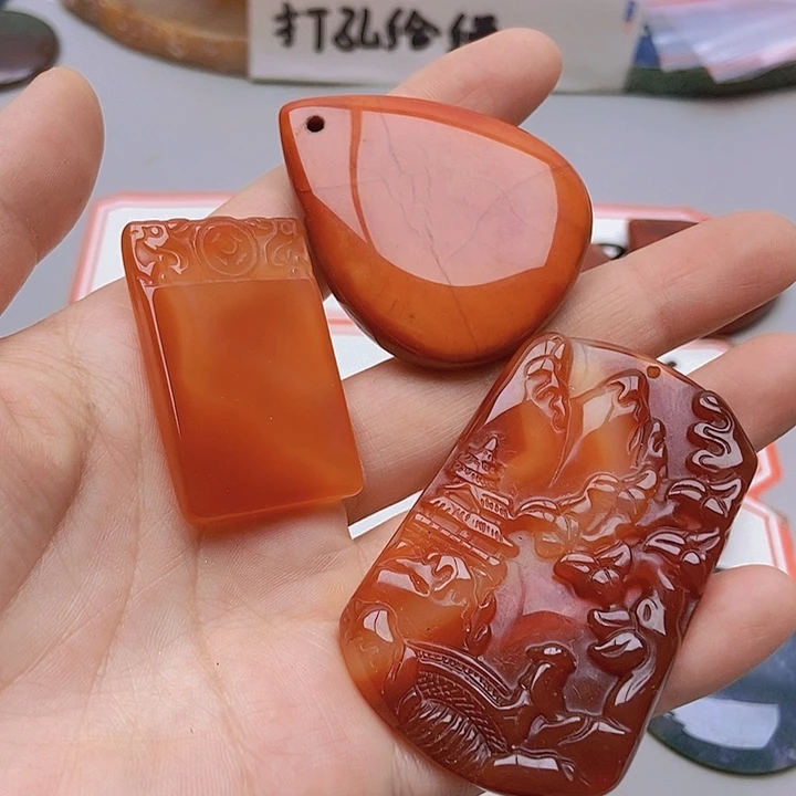 【闪购商品】玛瑙/玉髓未镶嵌珠宝半成品宁**远