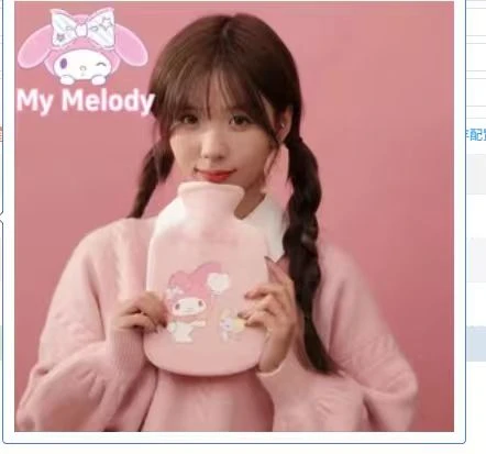 颜色随机-可爱暖水袋毛绒ins注水便捷暖手热敷暖肚SP723