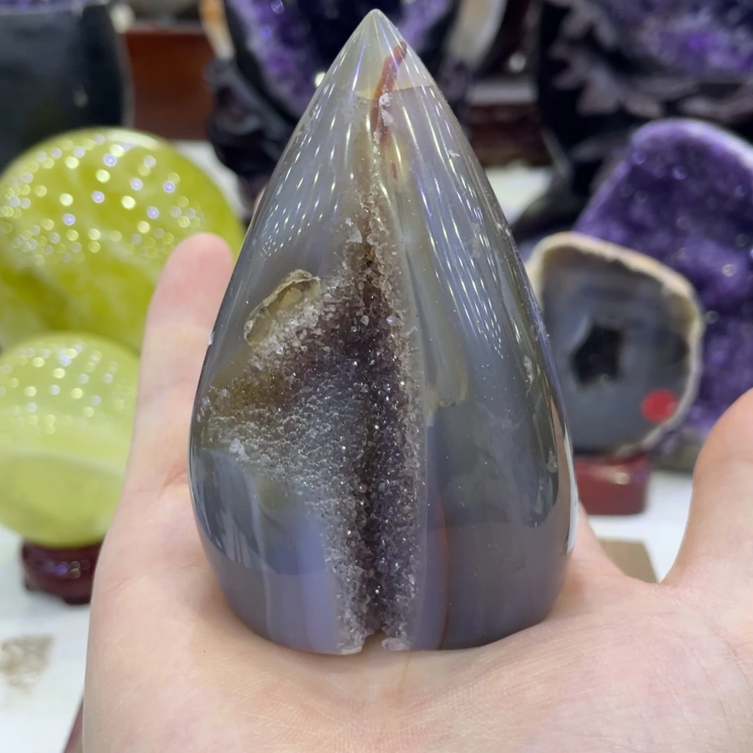 未镶嵌水晶珠宝半成品